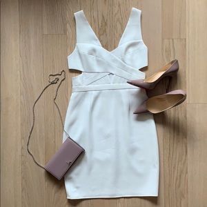 BCBGMazArzia White Annalisa Dress